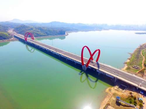 安徽省霍山縣生態(tài)新城路網(wǎng)工程PPP項目雙灣大橋